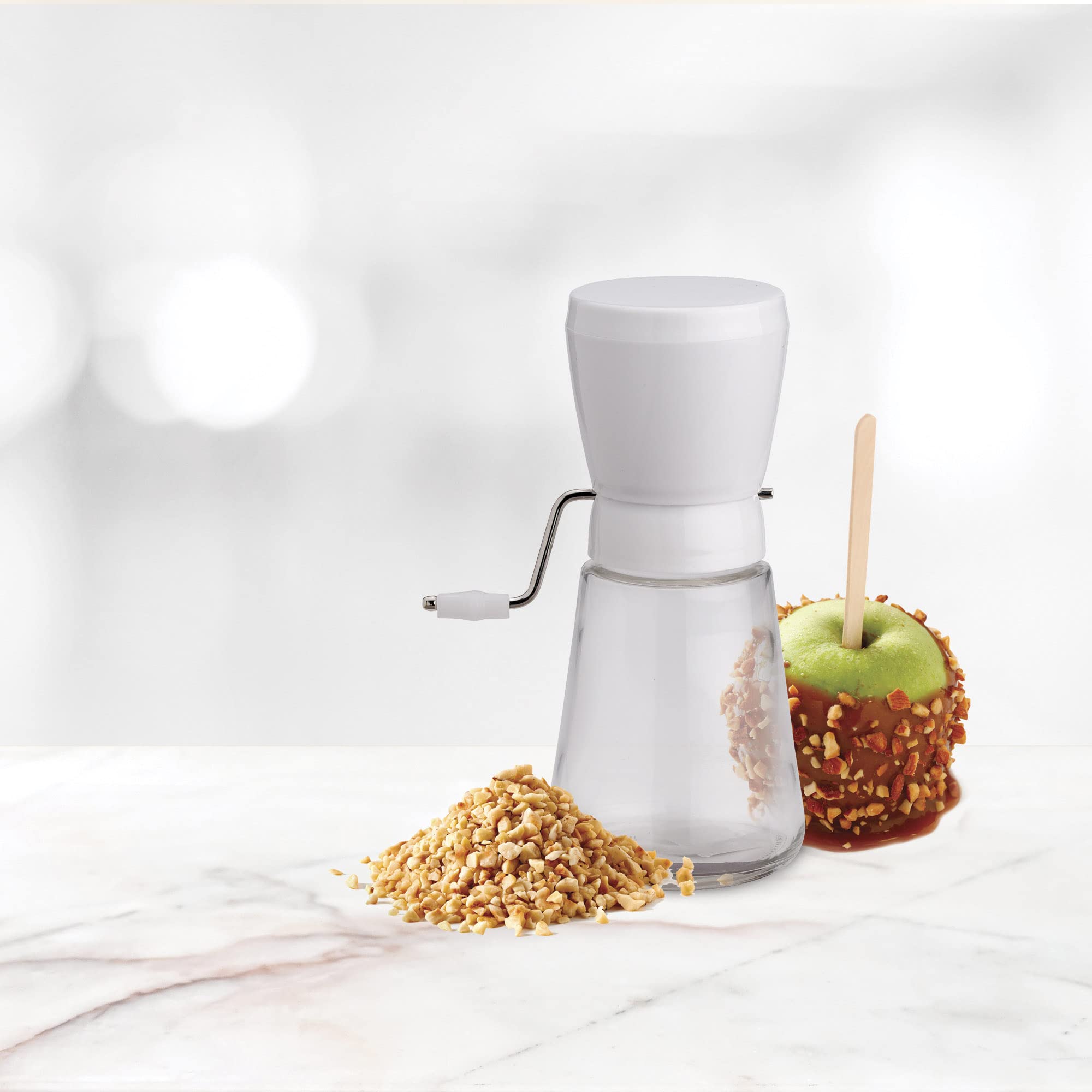 Hic Harold Import Co. Hic Manual Nut Chopper, White