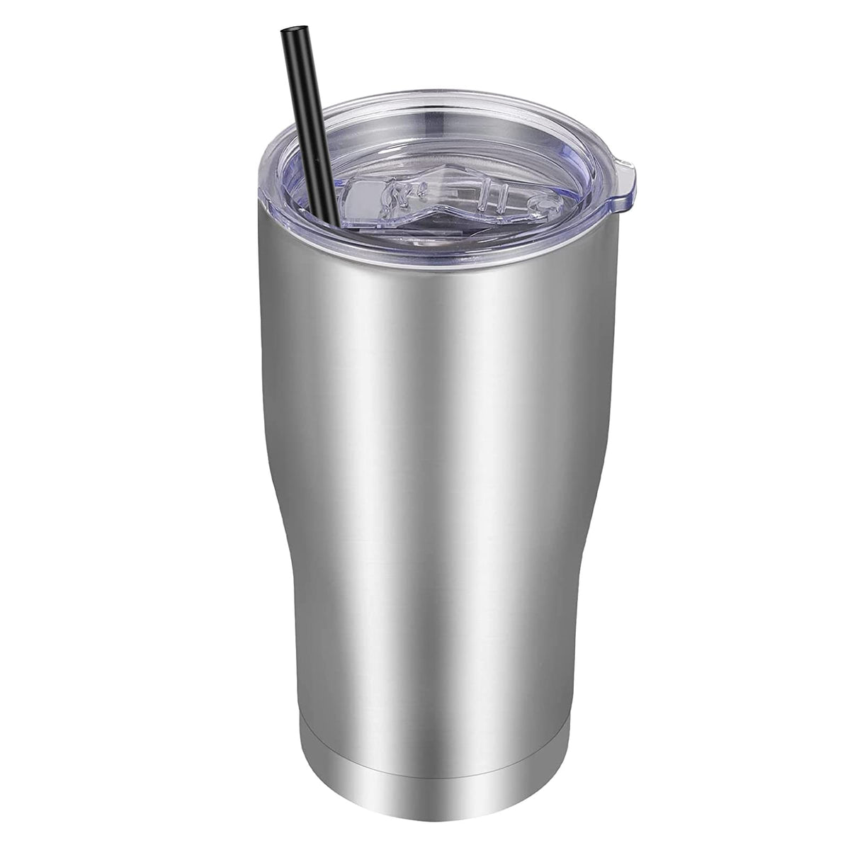 Vegond 20Oz Tumbler Stainless Steel Tumbler Cup With Lid And Straw Vacuum Insulated Double Wall Travel Coffee Mug(Stainless 1 Pa