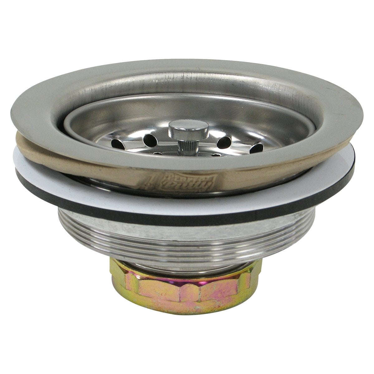 Perfect Putty 59-3110 Kitchen Sink Basket Strainer Assembly with Putty
