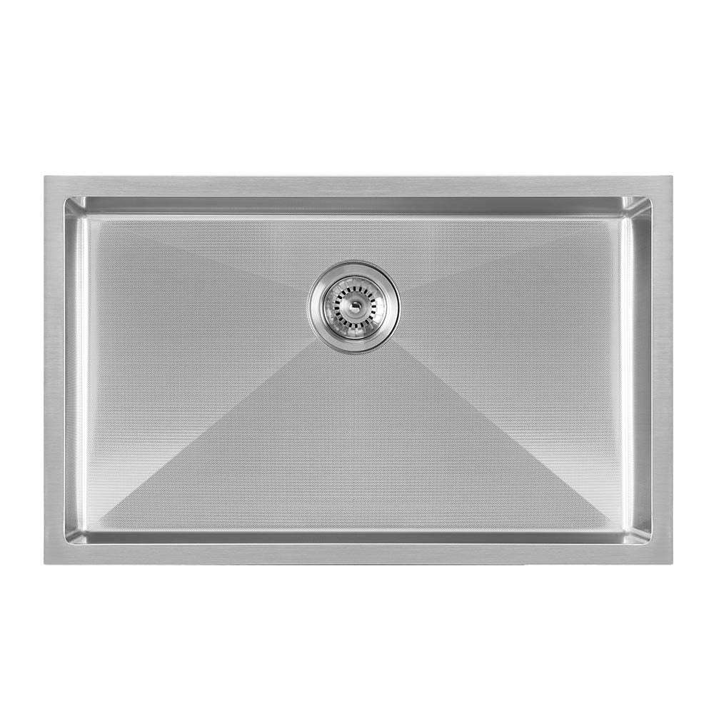 Whitehaus Whnpl2918-Bss Noah Plus Collection Kitchen Sink, Brushed Stainless Steel