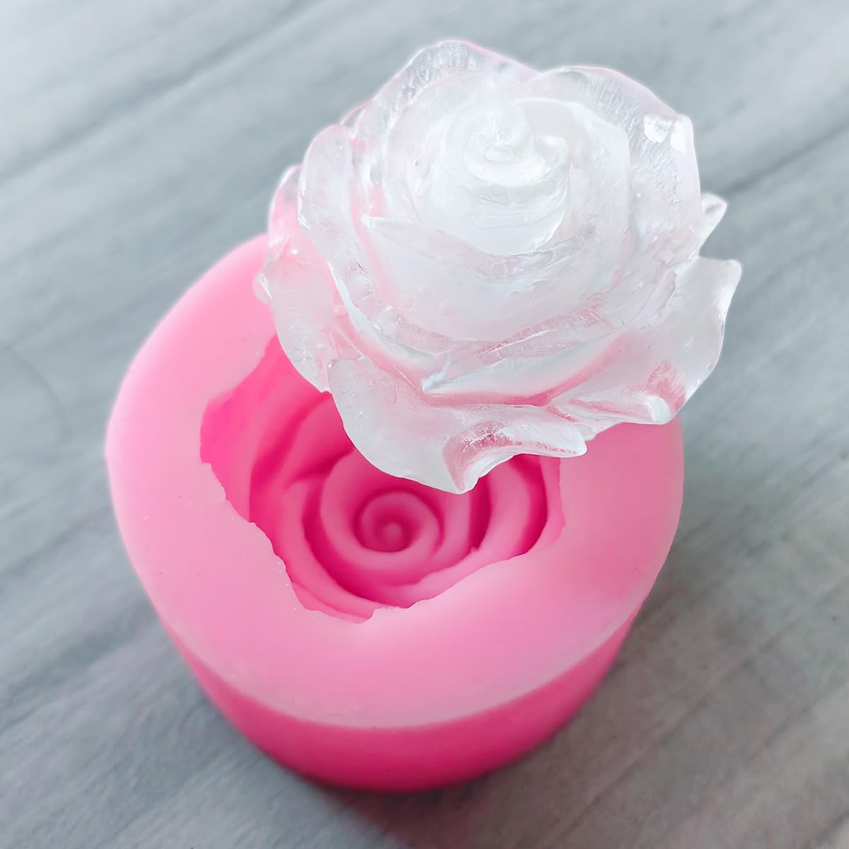 2Pcs Rose Flowers Silicone Molds Cake Chocolate Mold Wedding Cake Decorating Tools Fondant Sugarcraft Cake Molds