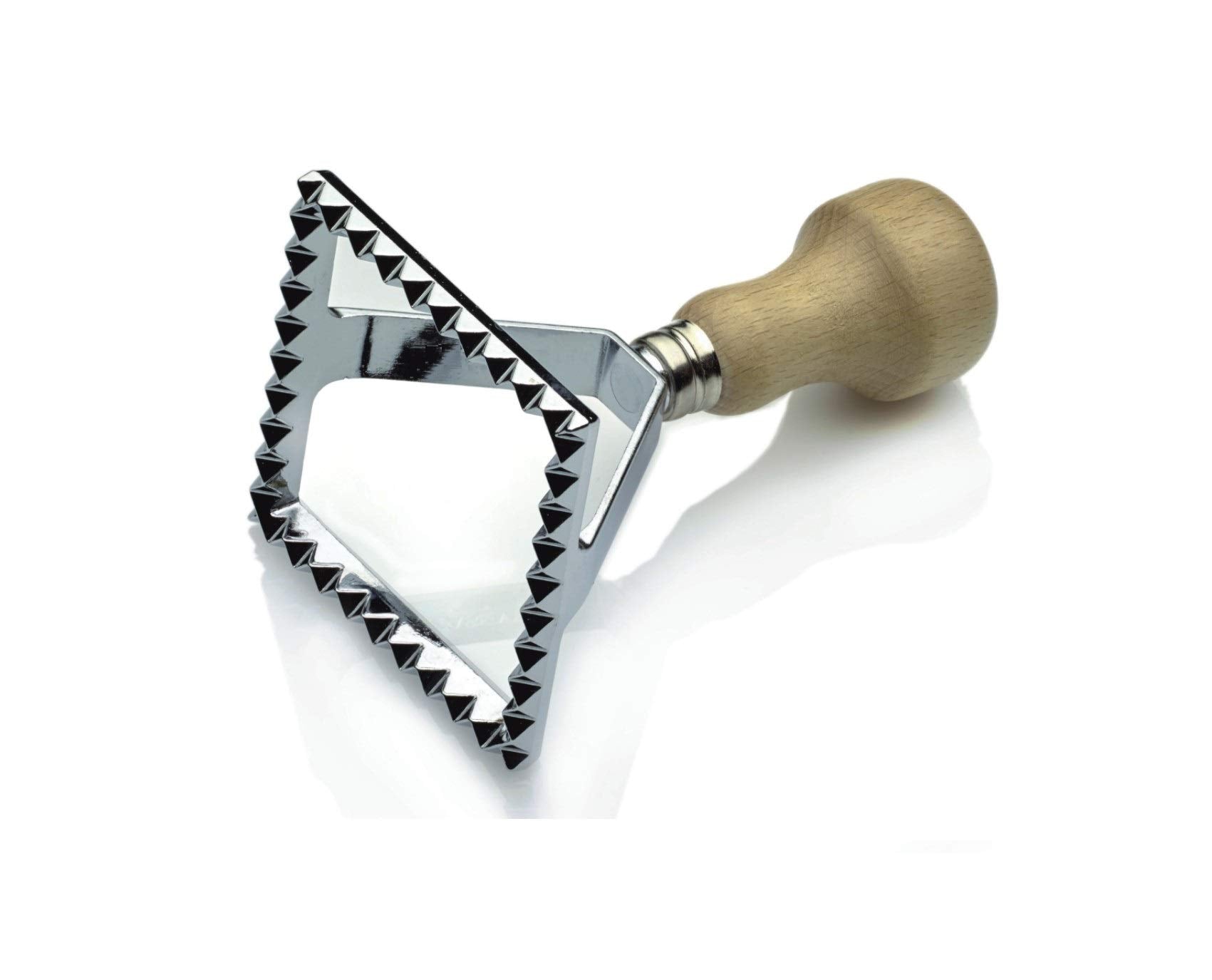 Tredoni 2.8'' Square Ravioli Pasta/Dough Stamp Cutter (7 Cm = 2.8 Inch // Large)