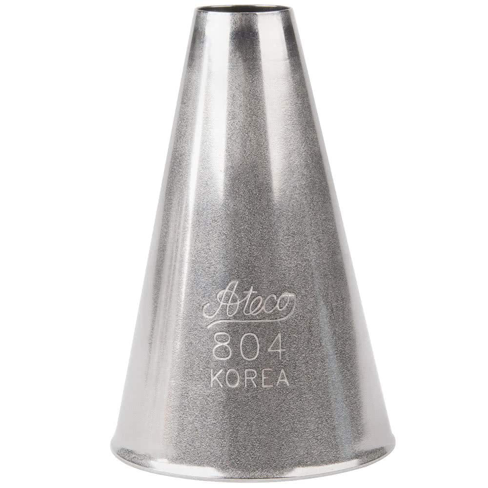 Ateco #804 SS Plain Pastry Decorating Tip (804)
