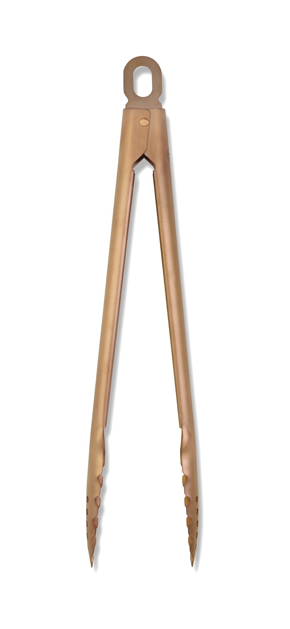 Outset 76285 Lux Collection Grill Tongs, Copper