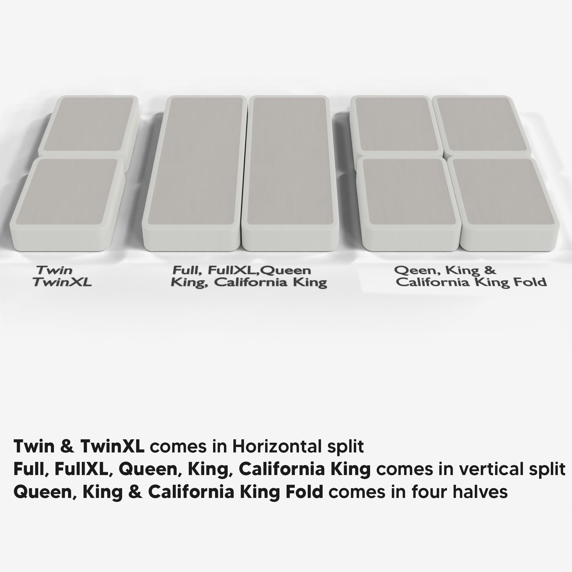 Continental Sleep Fully Assembled Low Profile Metal Traditional Box Spring/Foundation For Mattress Set, Twin Xl