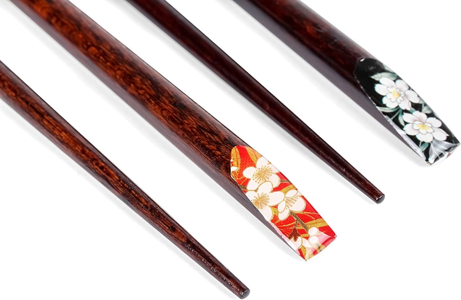 W Home Heim Concept 8- Pairs Bamboo Chopsticks Reusable Chinese Korean Japanese Chopsticks Natural Wood Chop Stick (Chopsticks8S