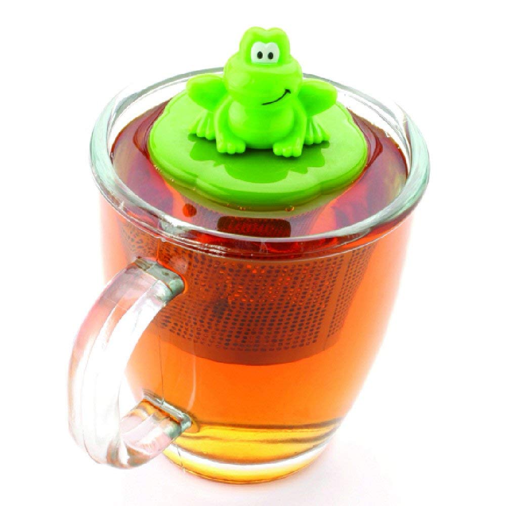 Joie Tea Infuser, Stainless Steel, Ribbit