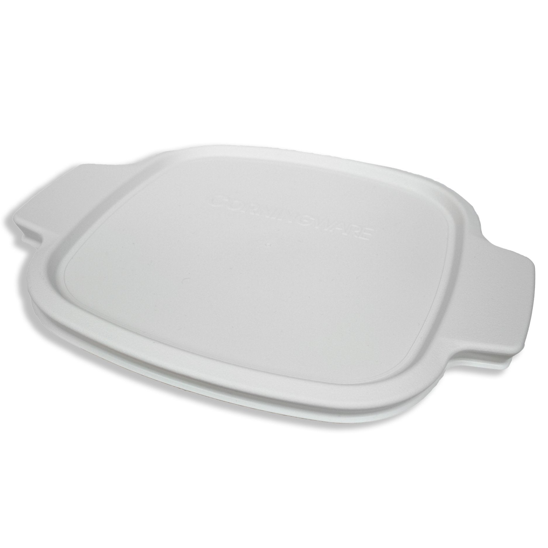 Corningware Stovetop A-1-Pc 1.5 Quart Square White Plastic Lid - 2 Pack