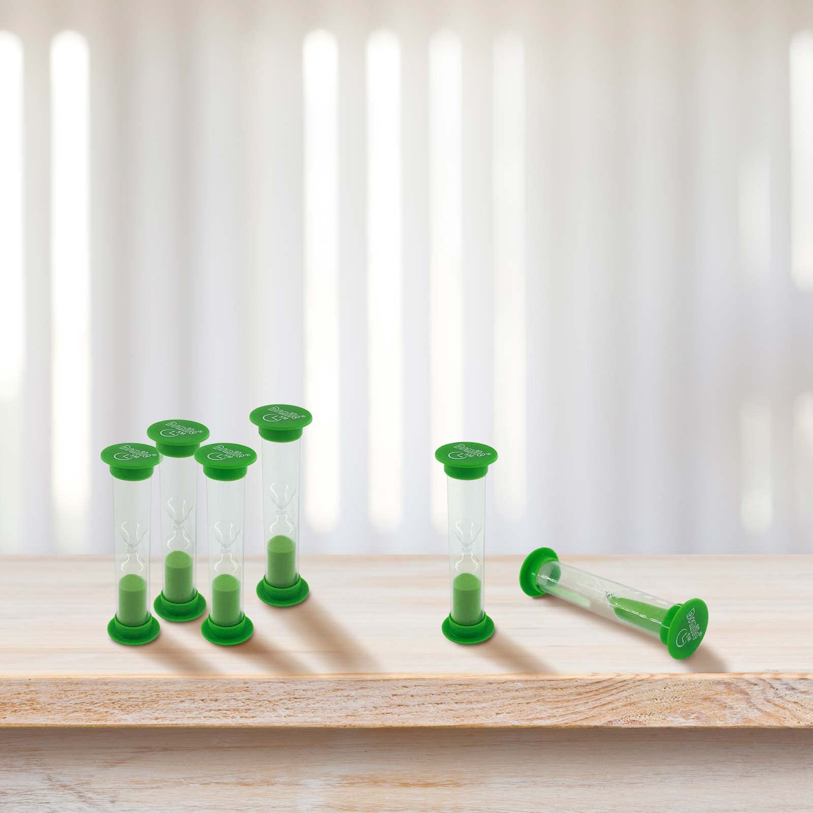 Dsmile 2 Minute Sand Timer Plastic Hourglass For Games Classroom Home Office Kitchen Brush Teeth Use, Set Of 20