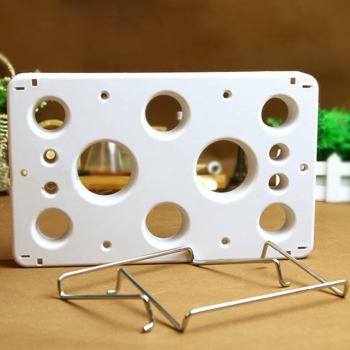 Wlsanx Piping Bag Shelf Decorating Bag Rack Cake Decorating Frosting Bag Rack Stainless Steel Feet Cake Tools Diy Baking 12 Cavi