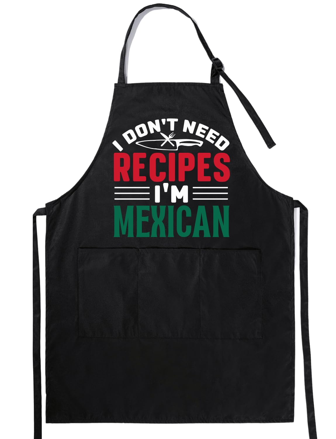 Innobeta Mexican Gifts For Men & Women, Funny Mexican Apron With Pockets And Adjustable Neck Strap