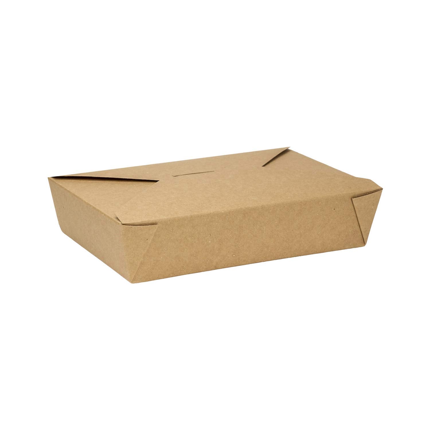 Karat Paper To Go Boxes [54 oz - 200ct] Leak-Resistant, Microwavable, Heavy-Duty Take Out Boxes | Grease Resistant & Stackable |