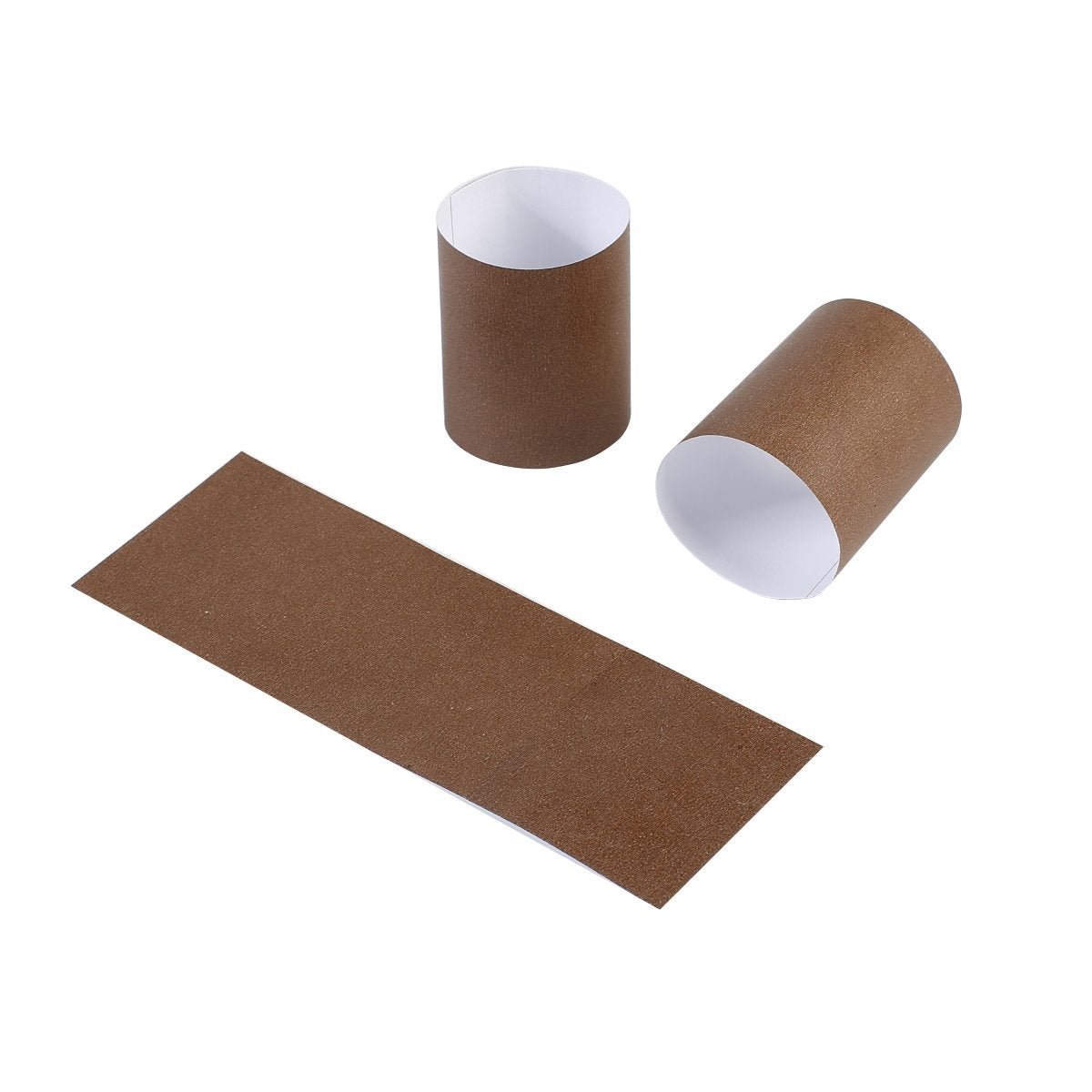 Gmark Paper Napkin Band Box Of 500 (Brown), Paper Napkin Rings Self Adhesive Gm1052A