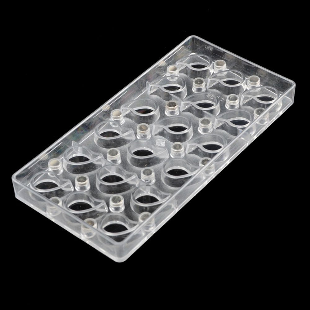 Chocolate Transfer Sheet Mold Polycarbonate Chocolate Mold Diy Handmade Chocolate Magnetic Chocolate Mold Candy Mould Drip Shape
