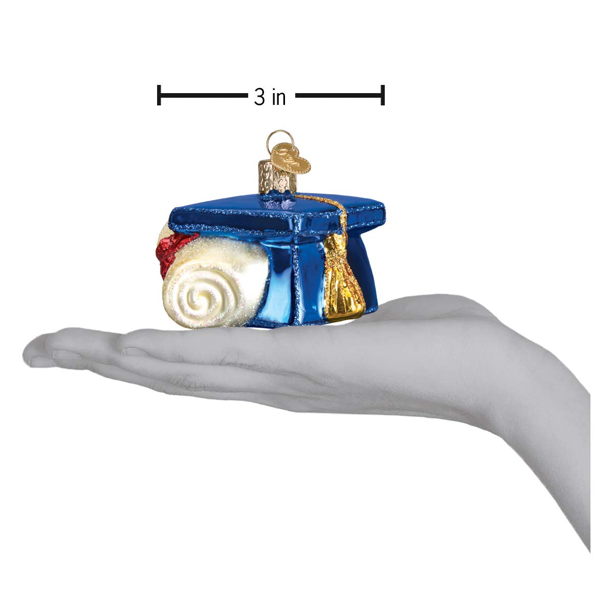 Old World Christmas Mortarboard