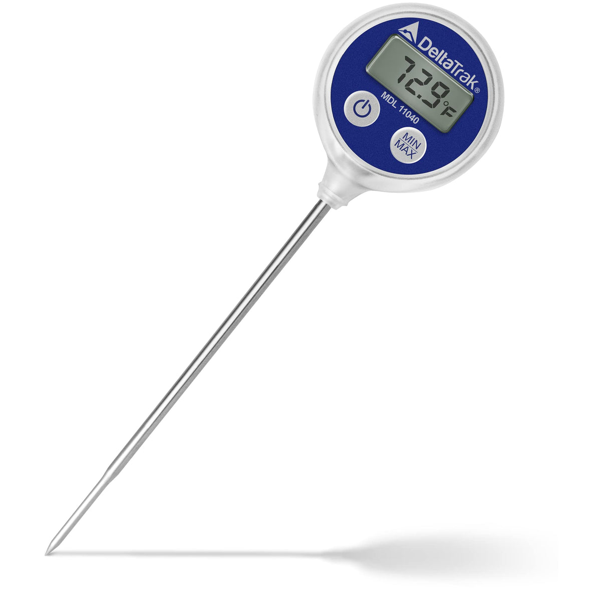 Deltatrak 11040 Professional Digital Meat Themometer Waterproof For Kitchen, Food Cooking, Grill, Bbq, Smoker, Candy, Coffee, Bl