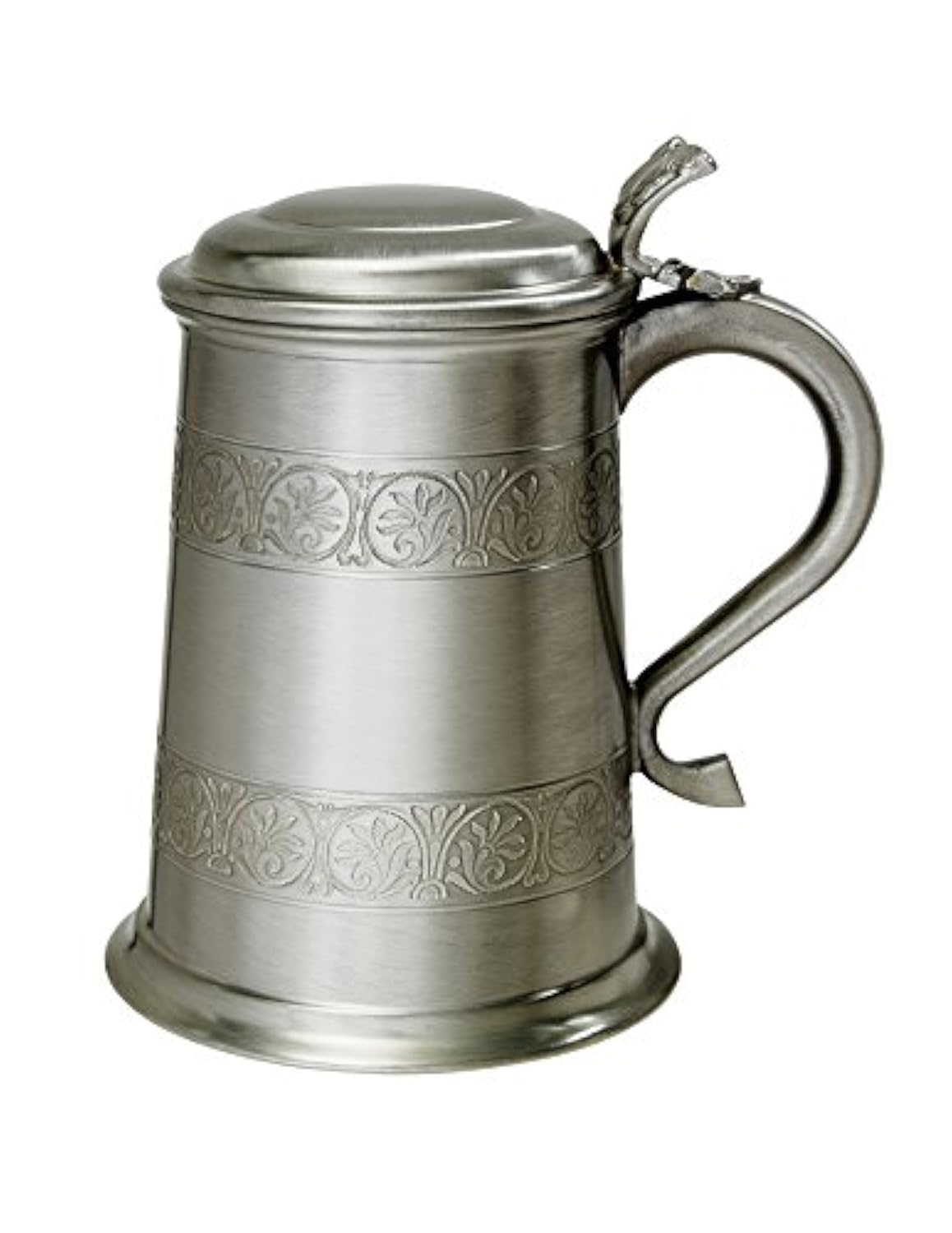 Wentworth Pewter - Medieval Antique Finish Pewter 1 Pint Tankard (Medieval Look Tankard)
