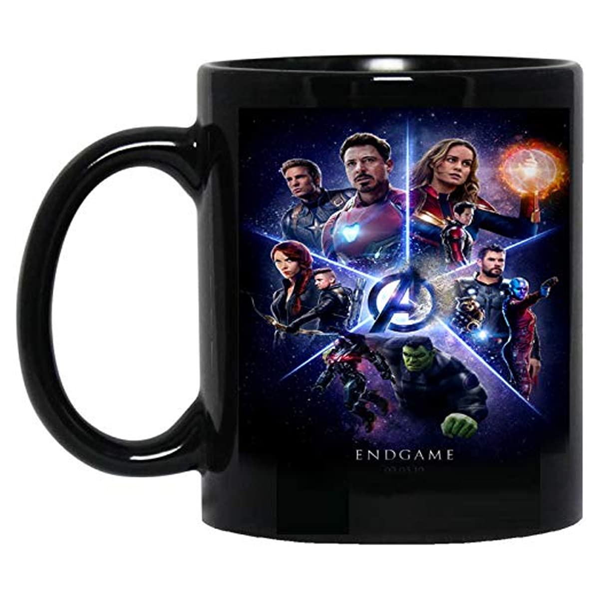 blinkNshop Avenger Black Coffee Mug (325) ML Gift for Kids Brother Sister Friends Boys Girls Rakhi Hampers