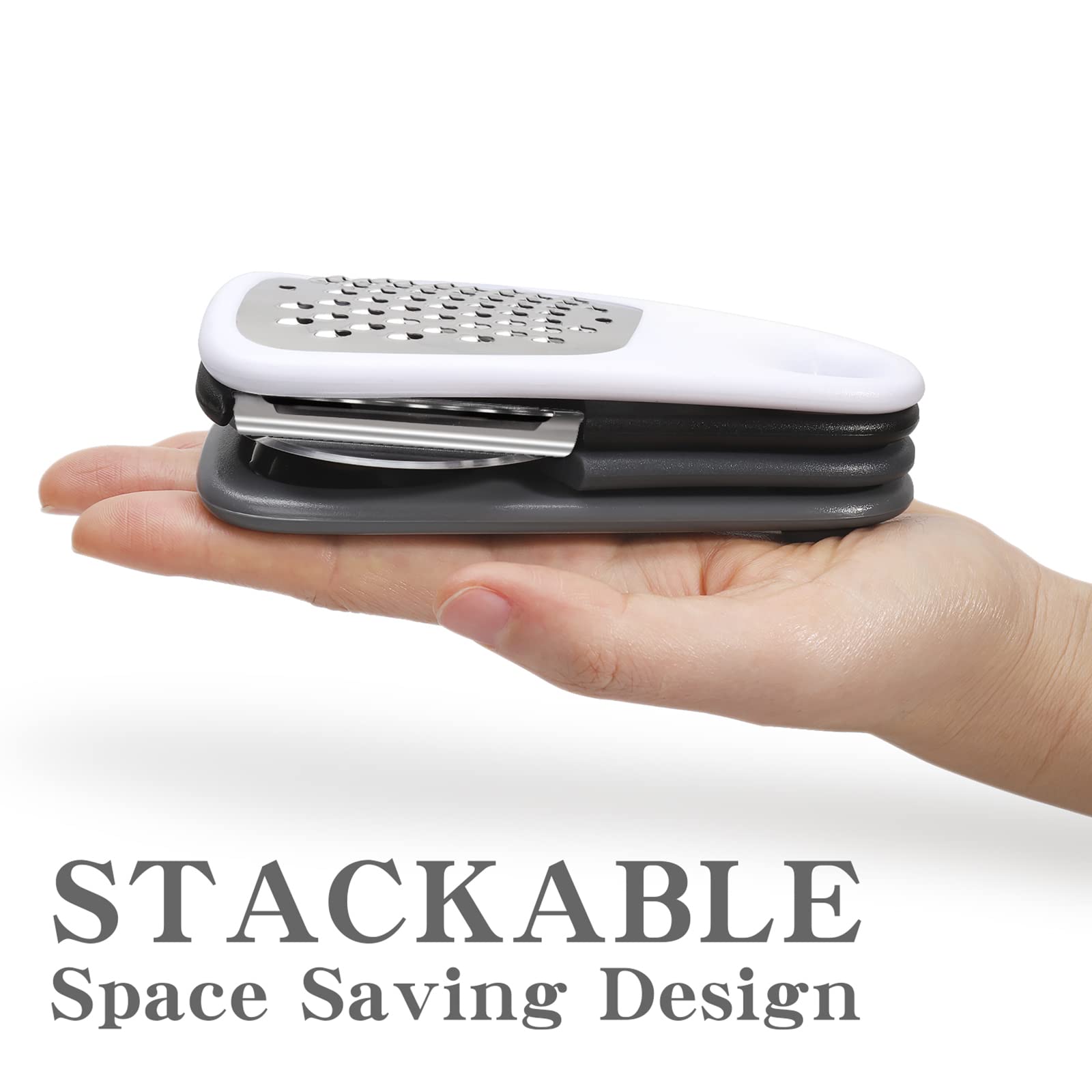 5 Pieces Kitchen Gadgets Set - Space Saving Cooking Tools Accessories Cheese Chocolate Grater, Fruit Vegetable Peeler, Bottle Op