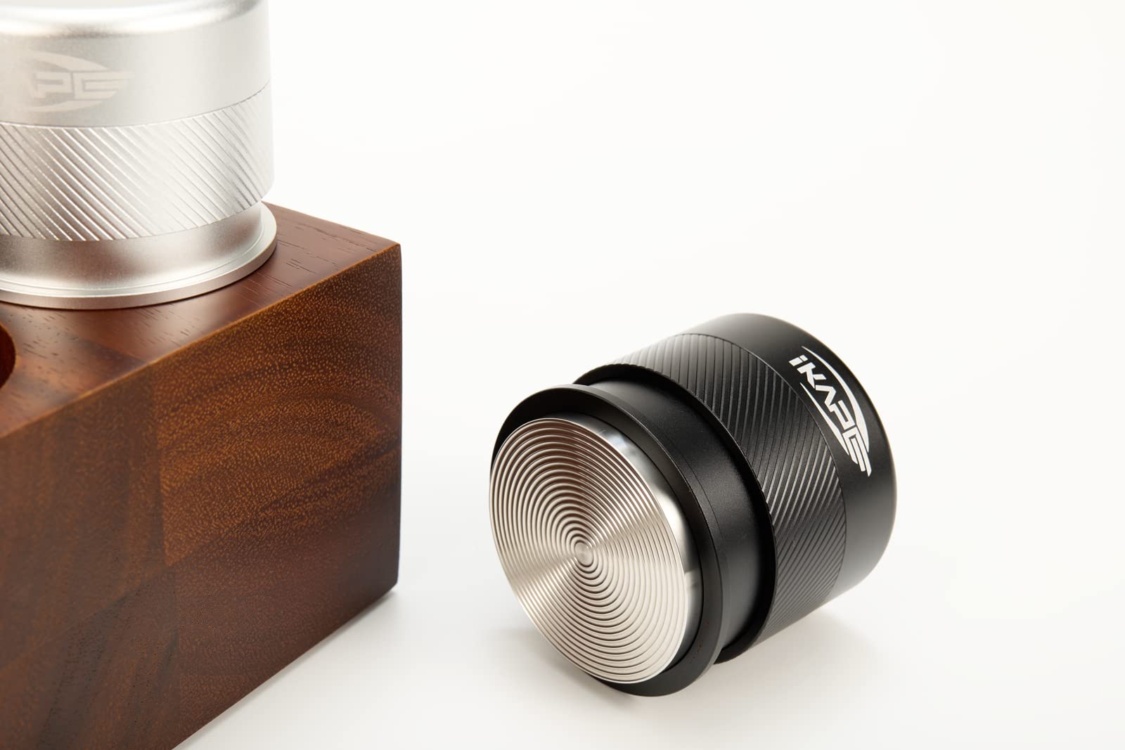 Ikape Coffee Products, 58Mm Espresso Tamper, Premium Barista Coffee Calibrated Tamper With Spring Loaded, 100% Stainless Steel T