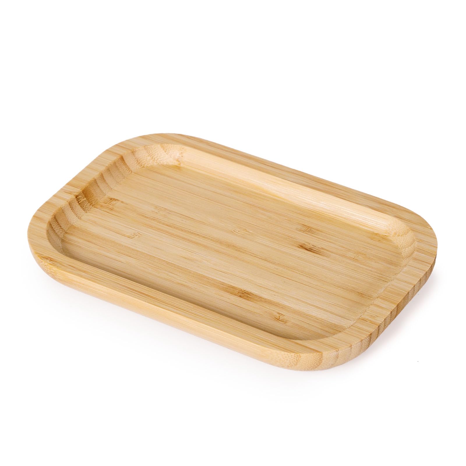 Bamboo Vanity Tray, Bathroom Counter Tray, Toilet Paper Basket Storage for Toilet Tank, Bathroom, Kitchen Counter 7.8 x 5.1 x 0.