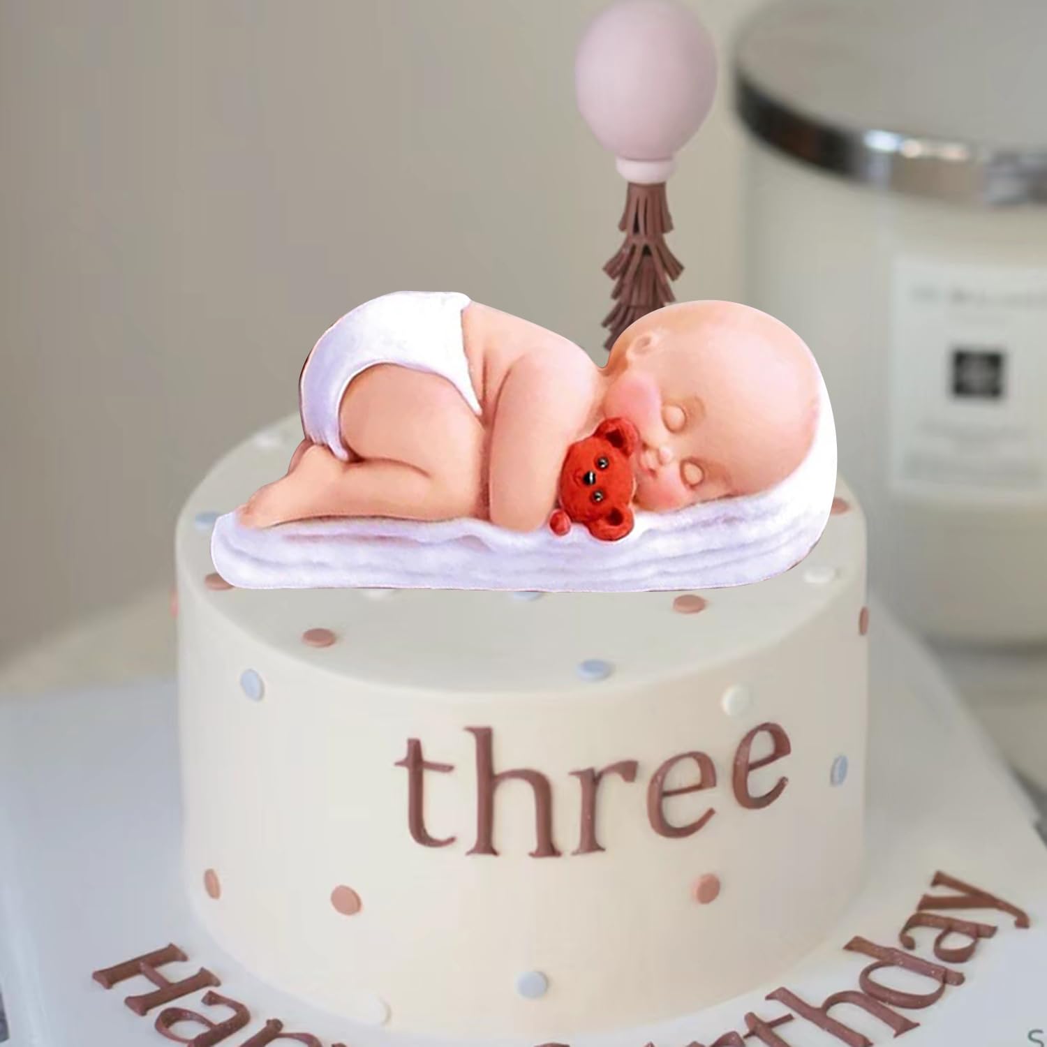 Xmoldnms 3D Baby Silicone Molds Sleeping Baby Fondant Mold For Cake Decorating Cupcake Topper Candy Chocolate Gum Paste Polymer