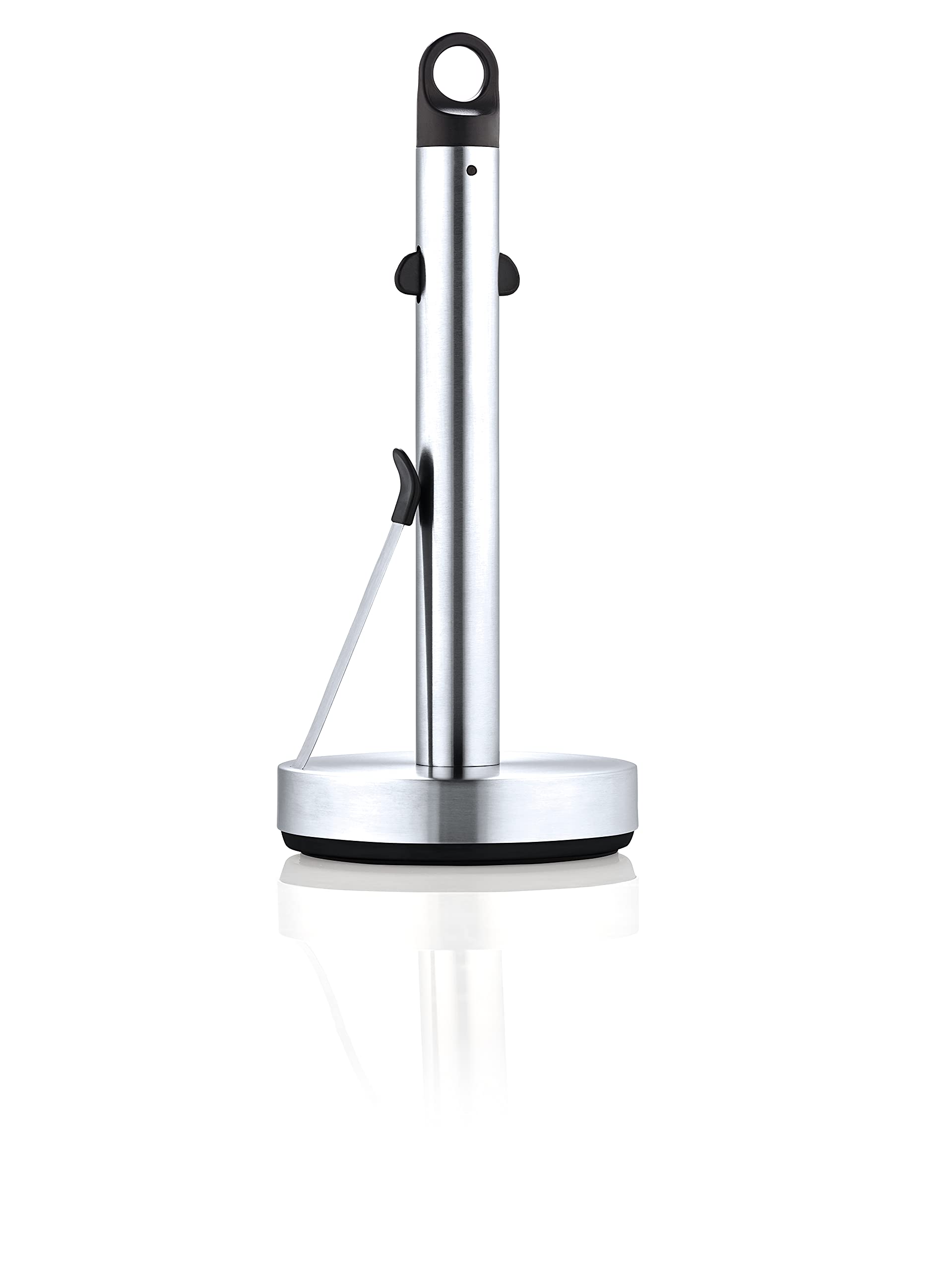 Blomus Kitchen Roll Loop Paper Towel Holder, 15 X 15 X 34 Cm, Silver/Black