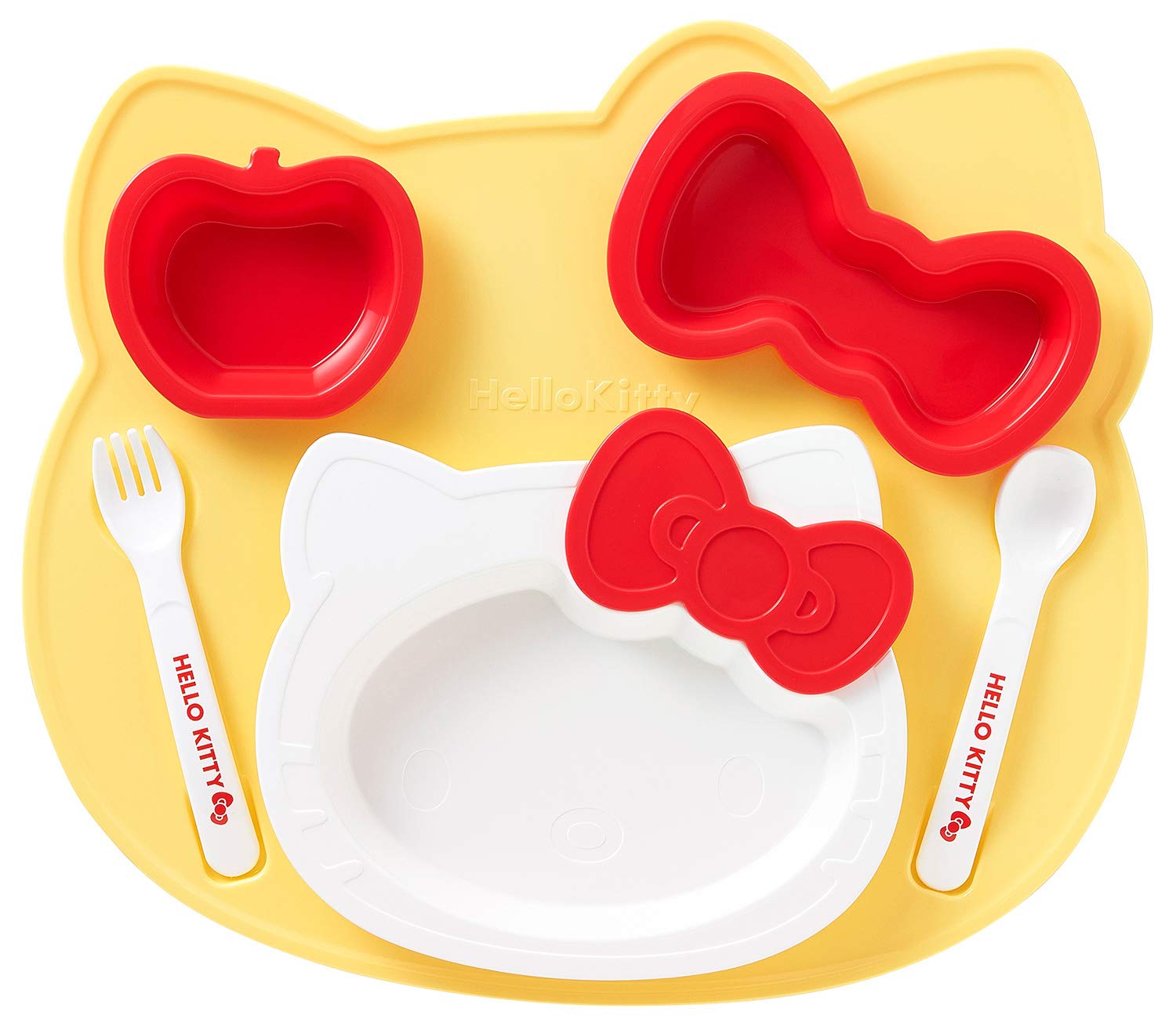 Osk Sanrio Hello Kitty Kid'S Plate And Cutlery Set Kp-18