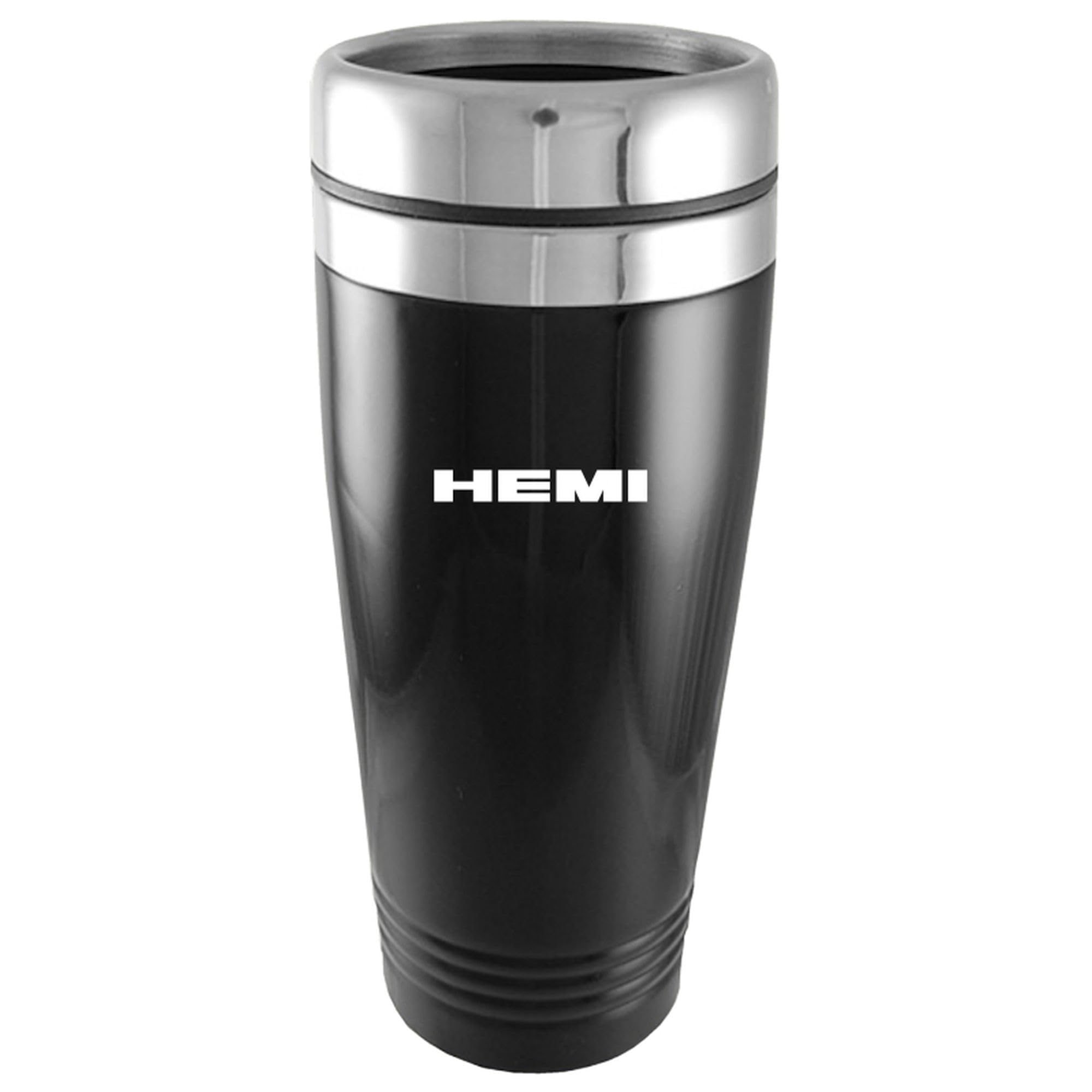 Au-Tomotive Gold Stainless Steel Travel Mug For Hemi (Black)