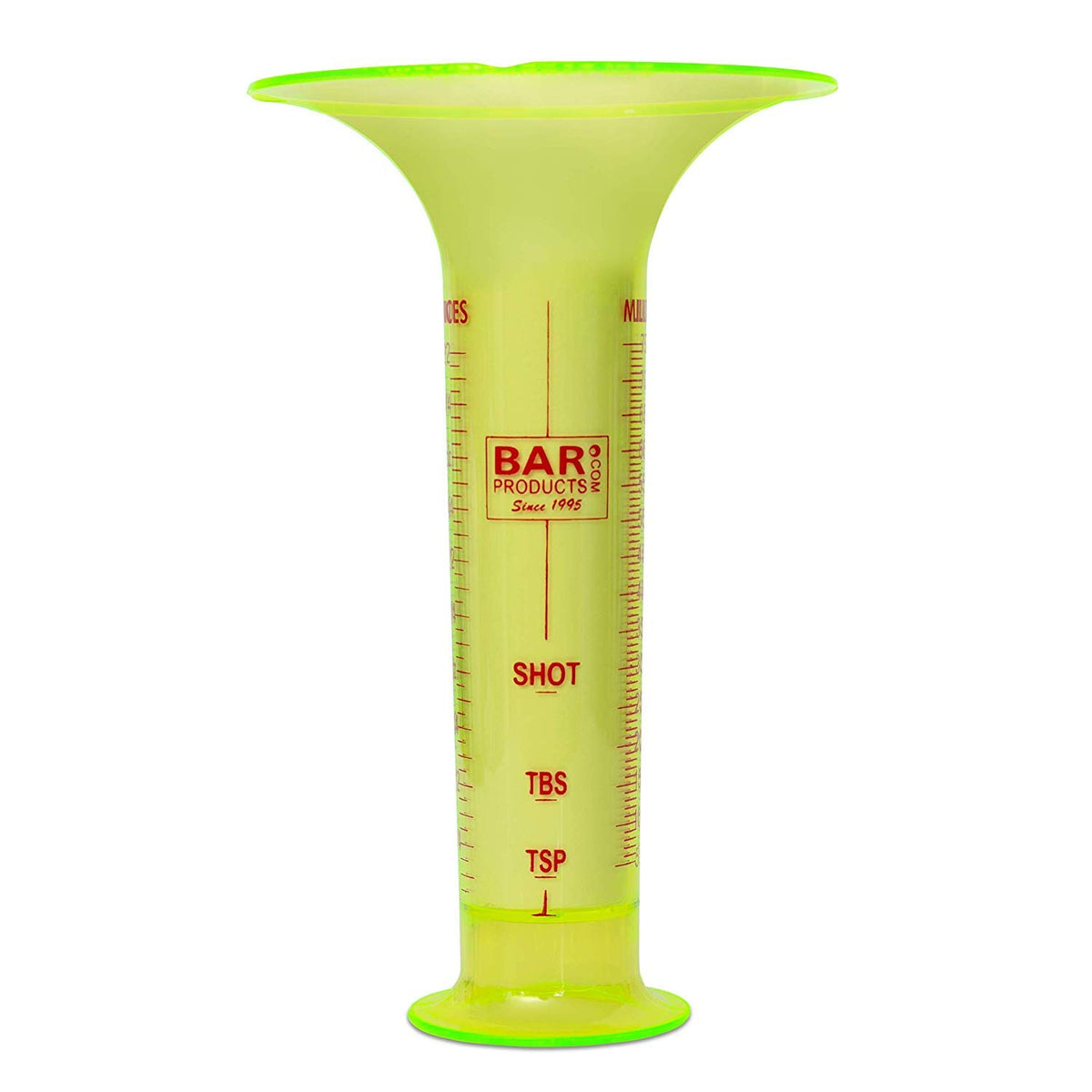 Pour Tester For Bartenders - Liquid Measuring Tool W/ 1 Ounce Shot Line And Measurements Up To 2.5 Oz (75Ml) - Fits In Shaker Ti