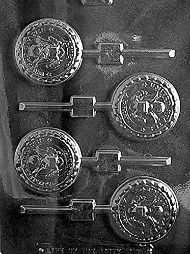 Life Of The Party J098 Army Lollipop Sucker Chocolate Candy Mold With Molding Instructions
