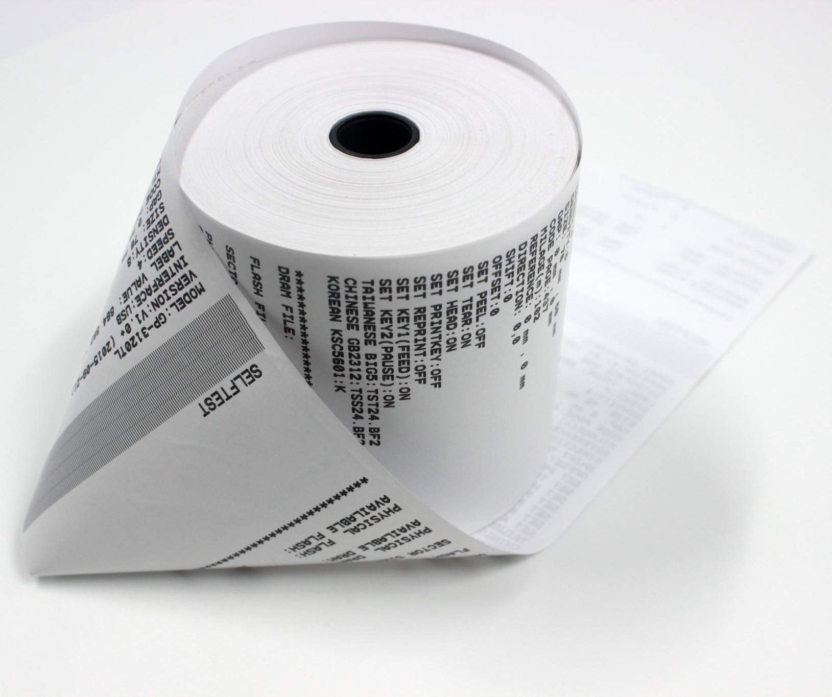 (500 Rolls) 2 14 X 50 Thermal Paper Receipt Rolls 225 X 50 Ft, Poscash Register, Fits All Credit Card Terminals, Verifone Vx520