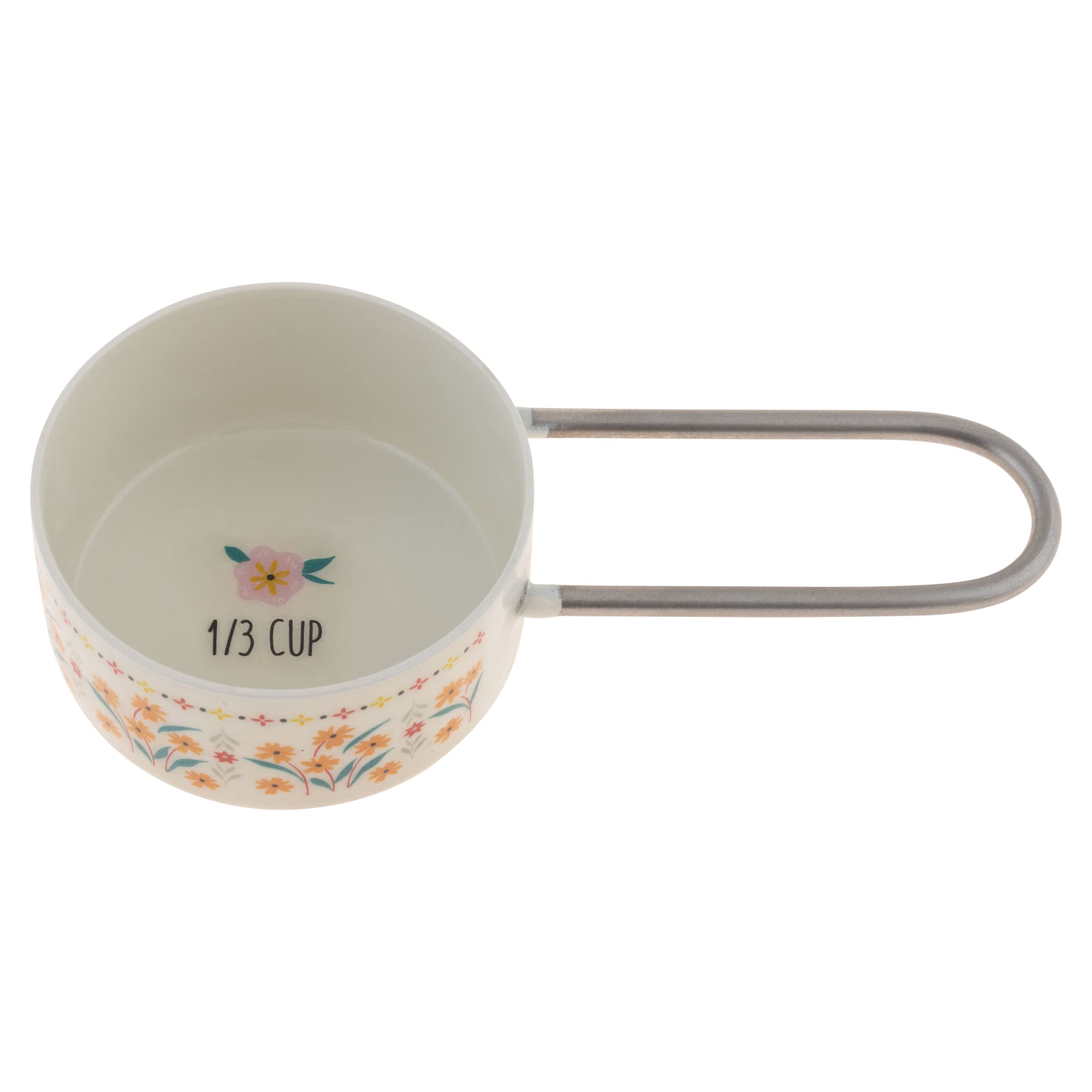 Karma Ava Measuring Cup, Set Of 4, Red/Turq/Pink