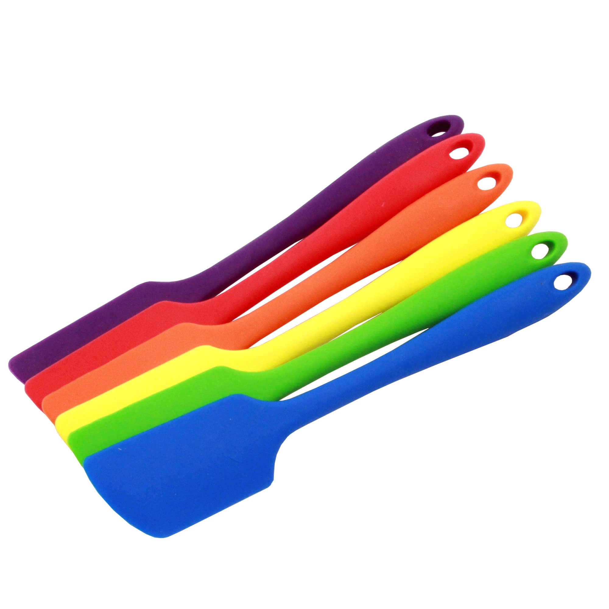 Chef Craft Premium Silicone Angled Spatula, 11 Inch, Green