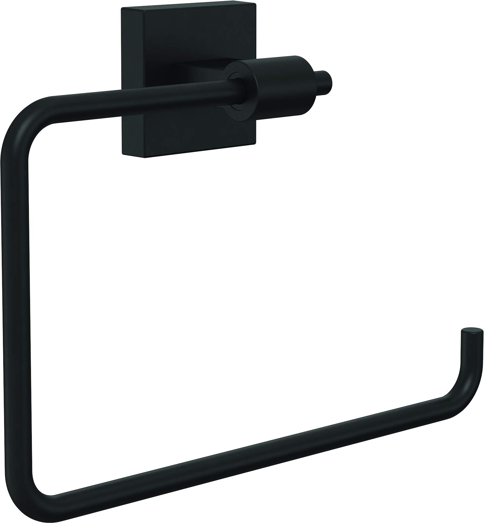 Franklin Brass Max46-Fb Maxted Towel Ring In Matte Black