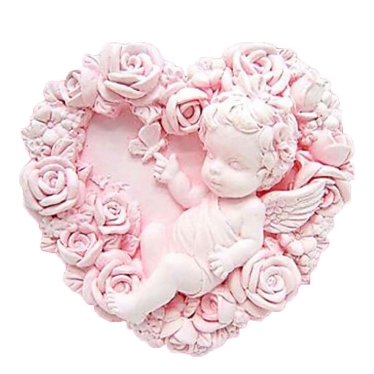 Hengke Heart Shaped Cupid Silicone Mold