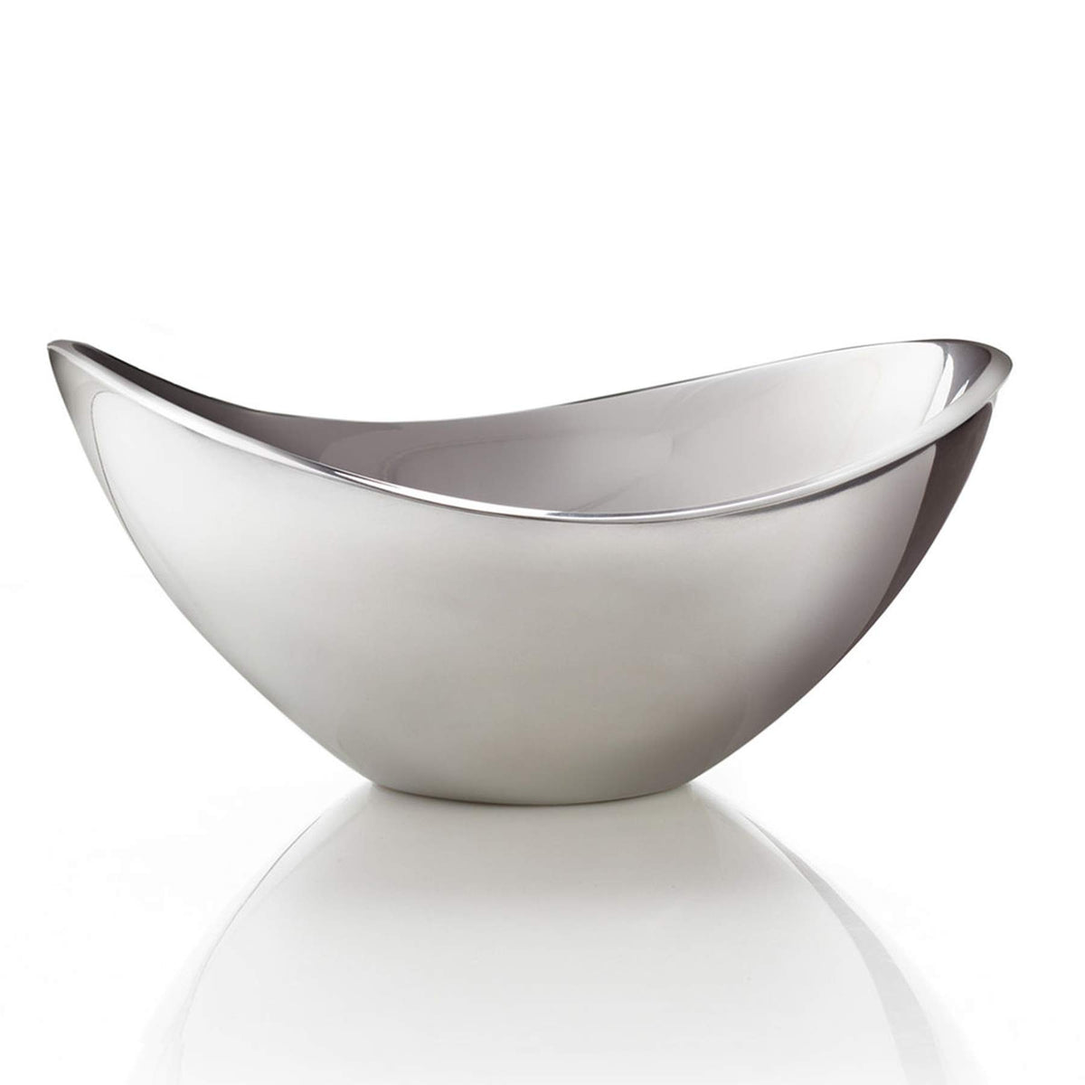 Nambe Butterfly Bowl | 6 Inch Chillable Salad Serving Bowl For Dips, Salsa, Appetizers, Olives, And Guacamole | Oven And Freezer