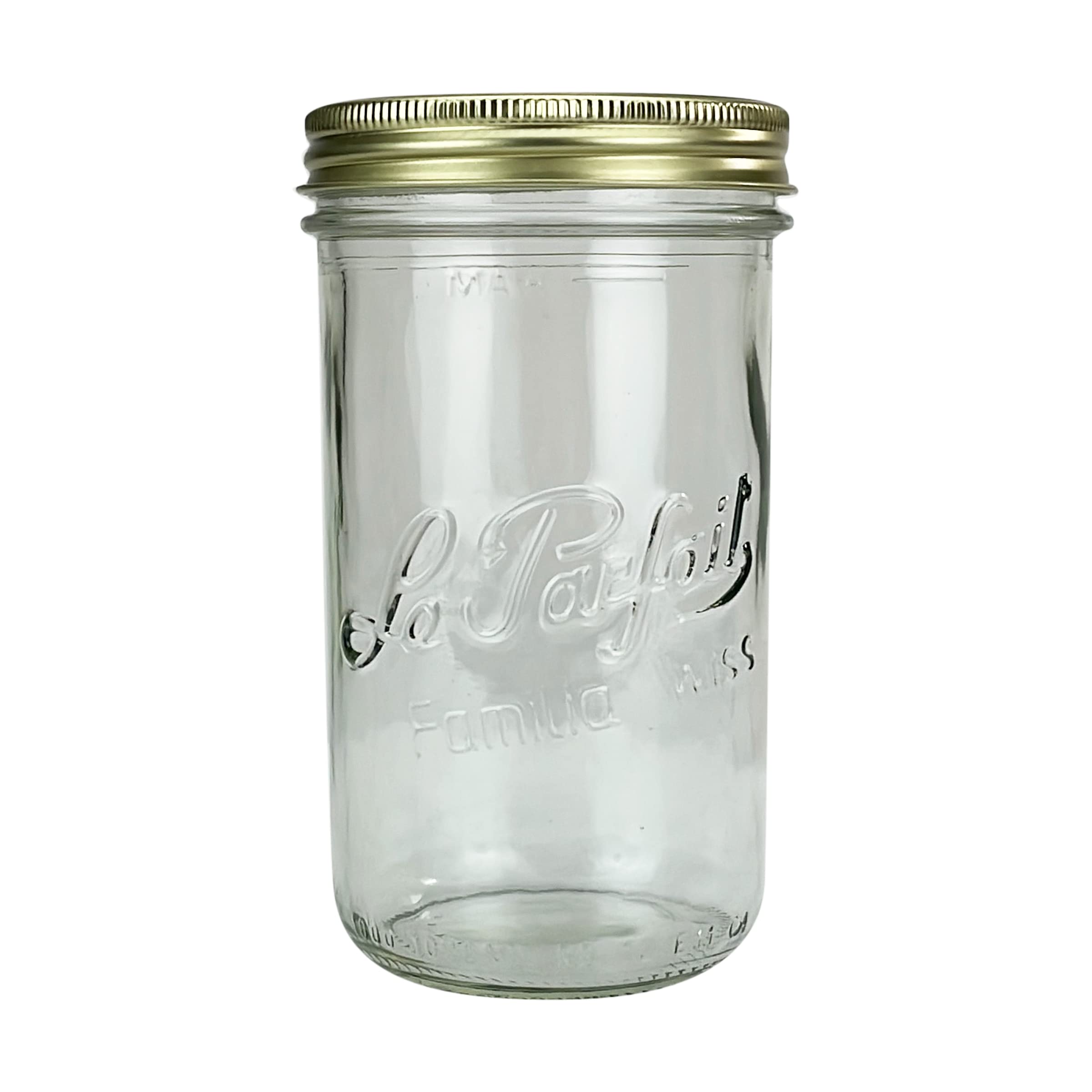Le Parfait 922940 Double Cap Jar, 33.8 fl oz (1000 cc)