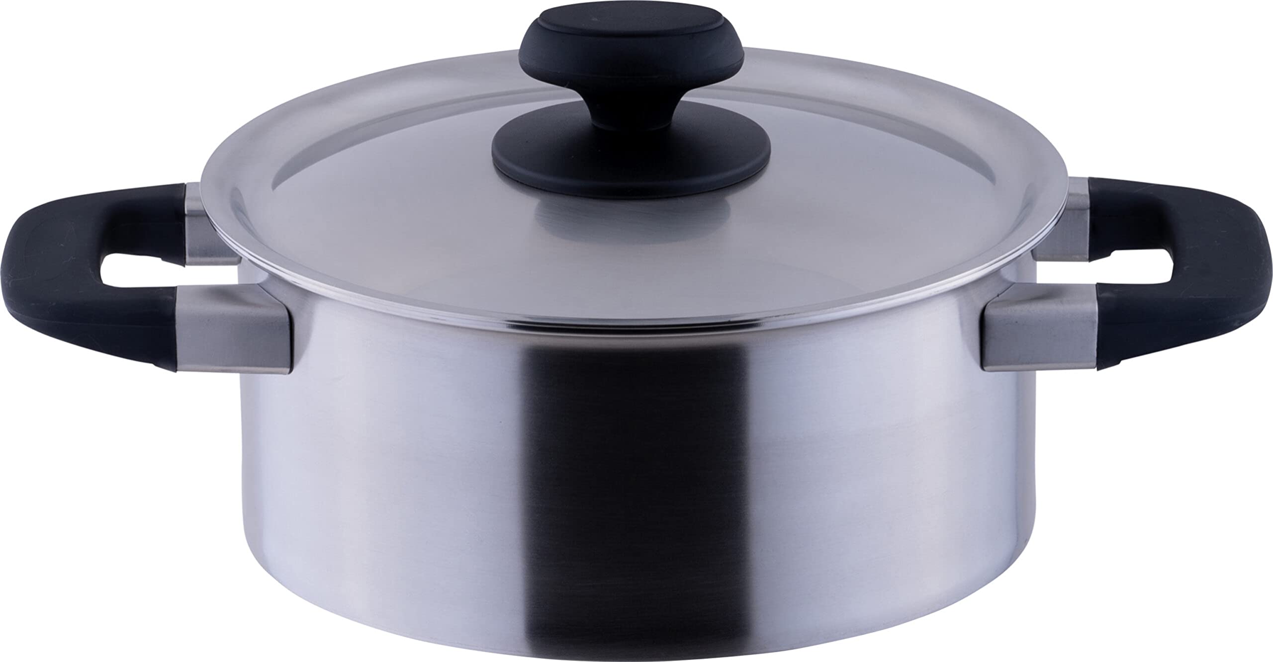 Miyazaki Seisakusho SUS-20T Double-Handed Pot, Stainless Steel, 7.9 inches (20 cm)