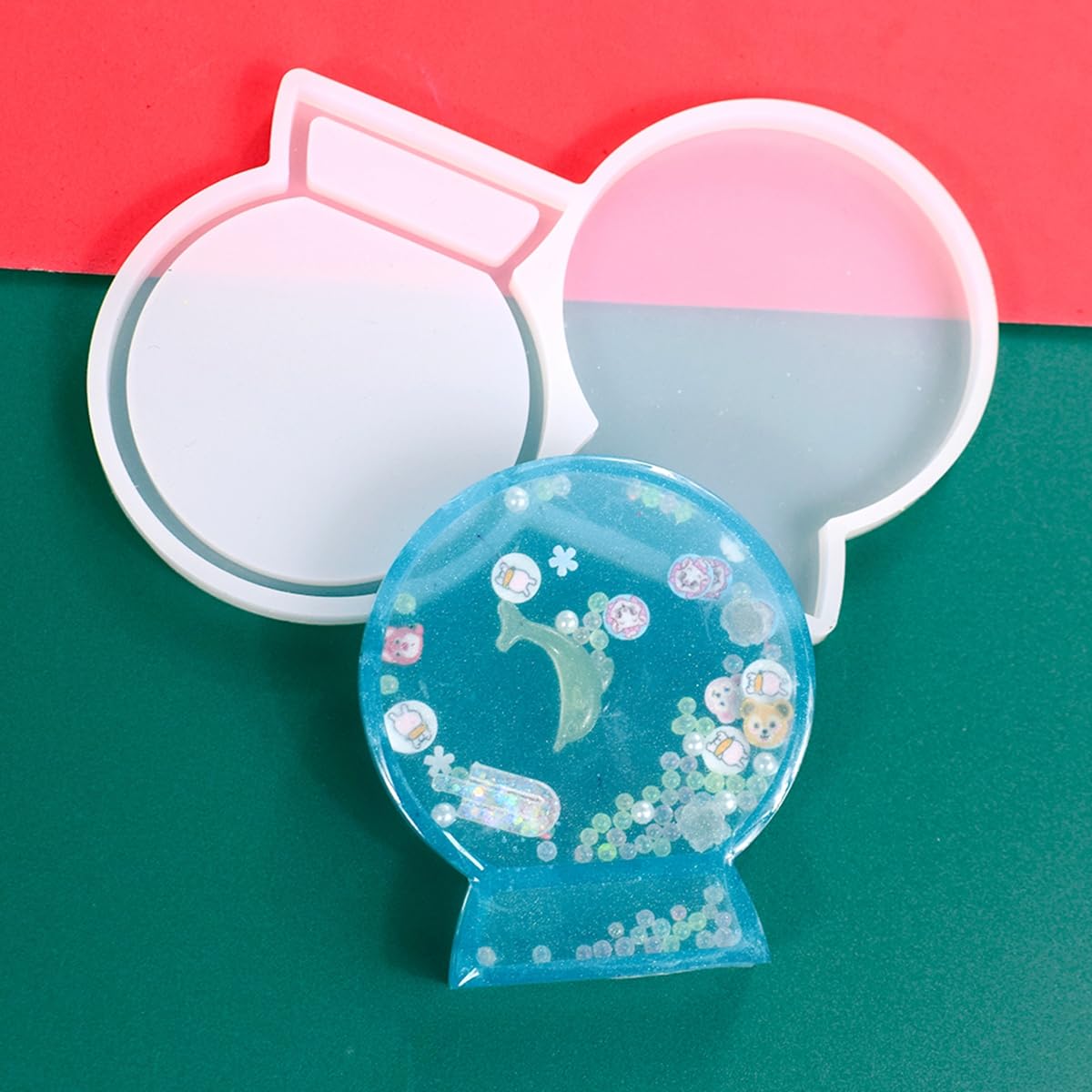 Mostsom Silicone Lollipop Molds Leaf Flower Chocolate Hard Candy Silicone Lollipop Molds Lollypop Sucker Ice Molds, Great For Lo