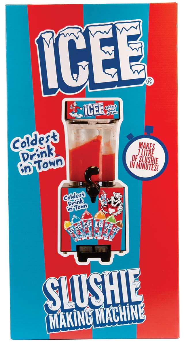 iscream ICEE Slushie Maker - 18" High, Multicolored, Plastic, Model 770-029 - Create Delicious Slushies with Your Ingredients!