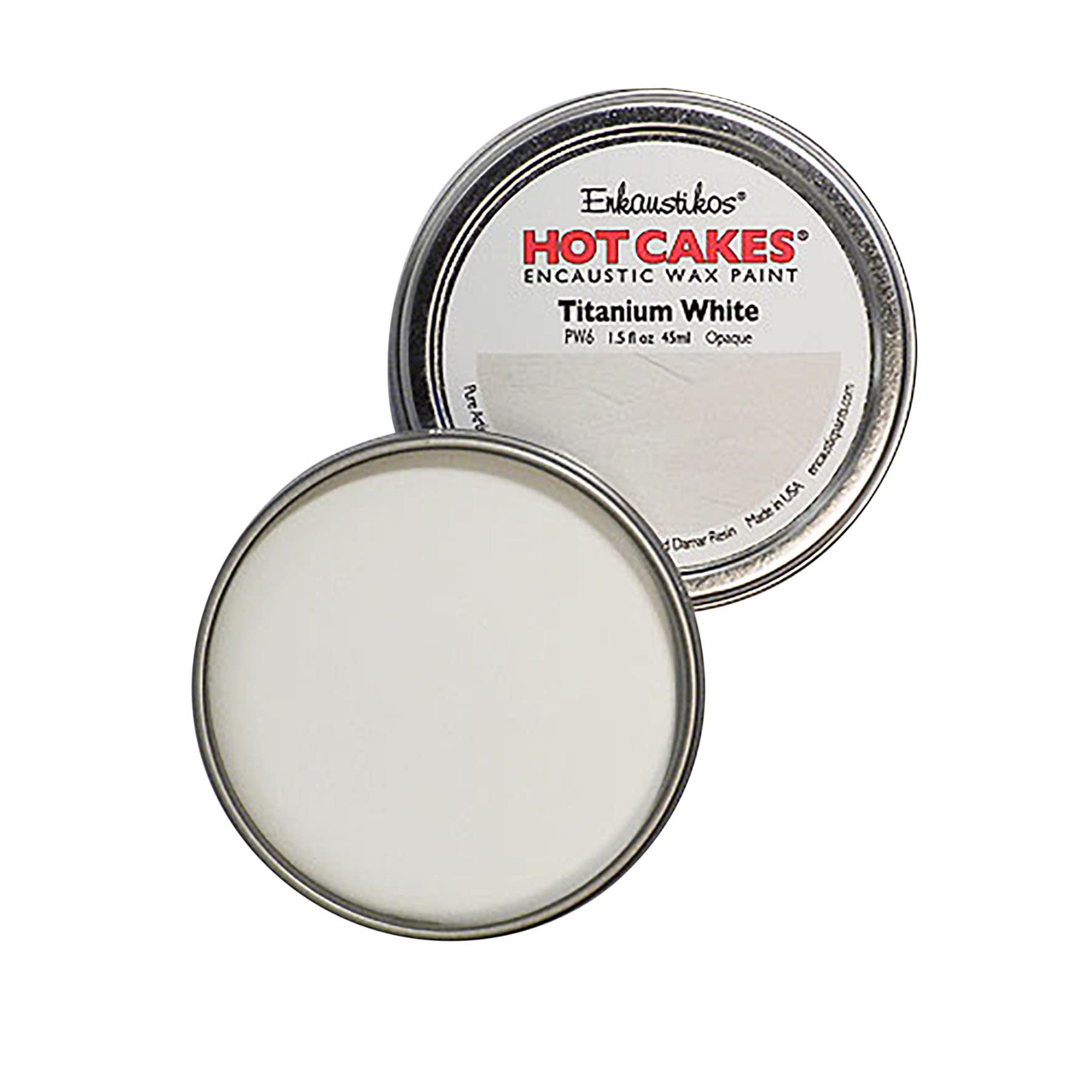 Enkaustikos Hot Cakes! - 1.5Oz (45Ml) - Titanium White