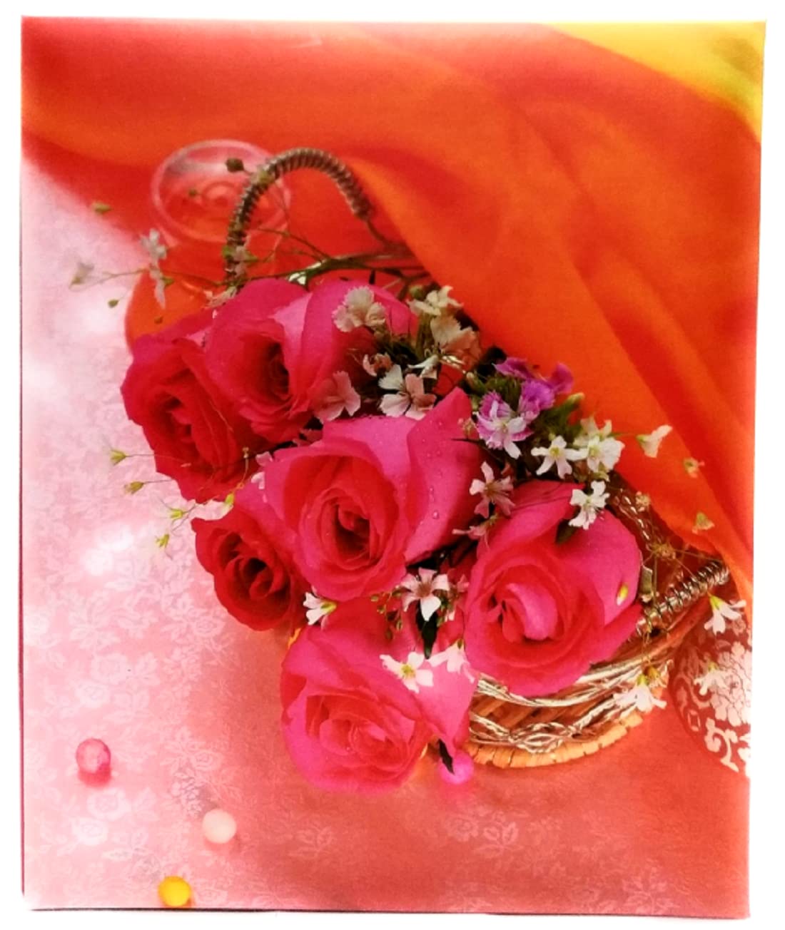 CSN - CUTE SHOPPING NETWORK Natraj Series Photo Album with Extra Clear PVC Film 200 Photos, (Photo Size Supported: 4x6 Inches, M