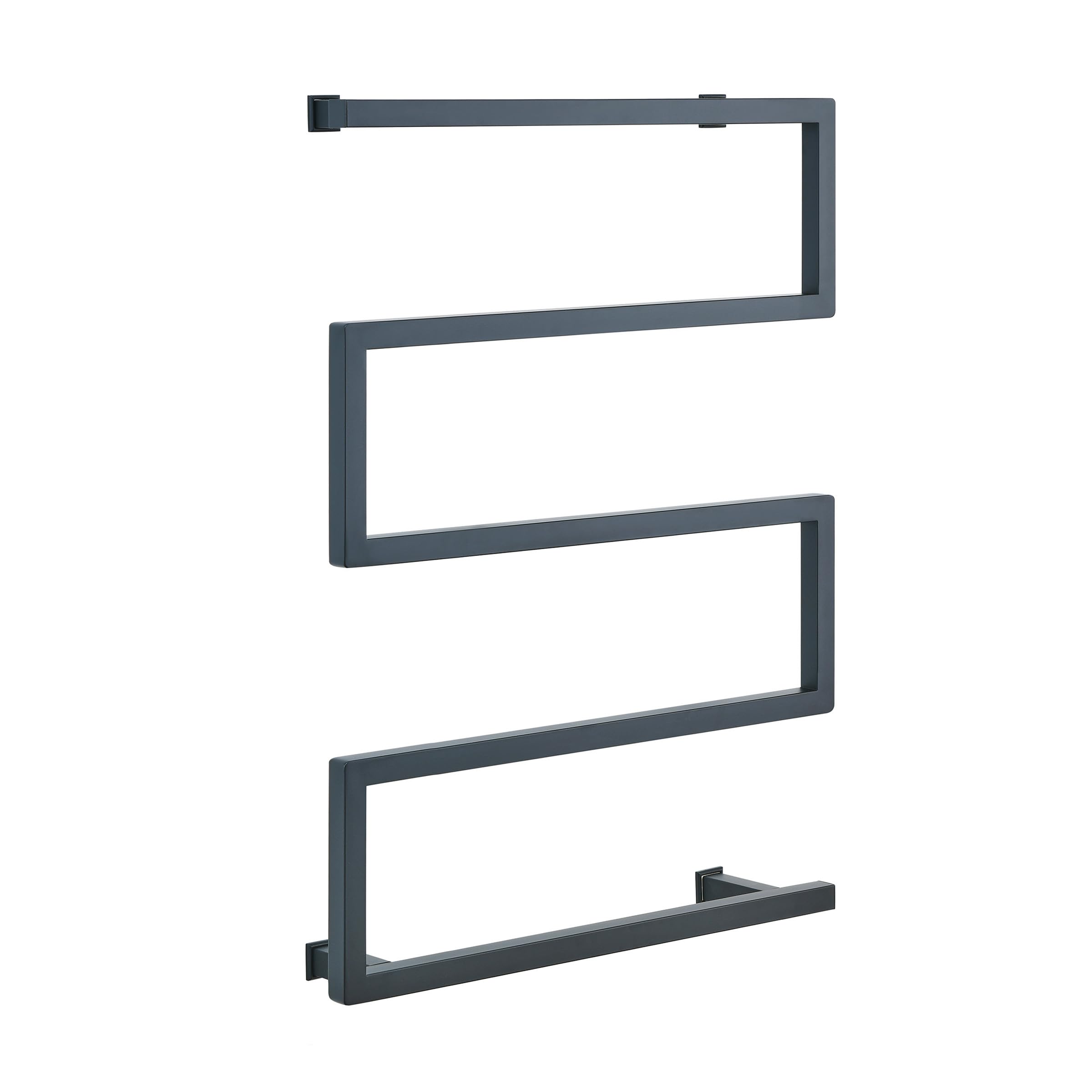 Swiss Madison Voltaire 5-Bar Electric Towel Warmer Heated Towel Racks for Bathroom in Matte Black