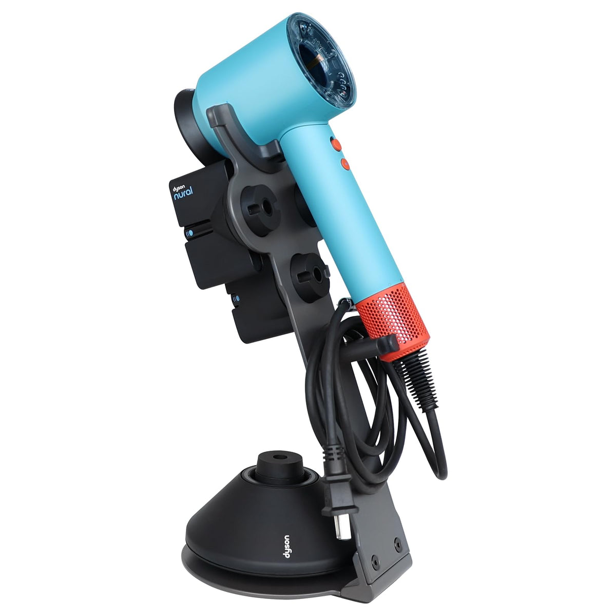 Catoomuu For Dyson Supersonic Hair Dryer Stand Holder, Dyson Blow Dryer Accessory Organizer, Attachments Counter Storage Rack