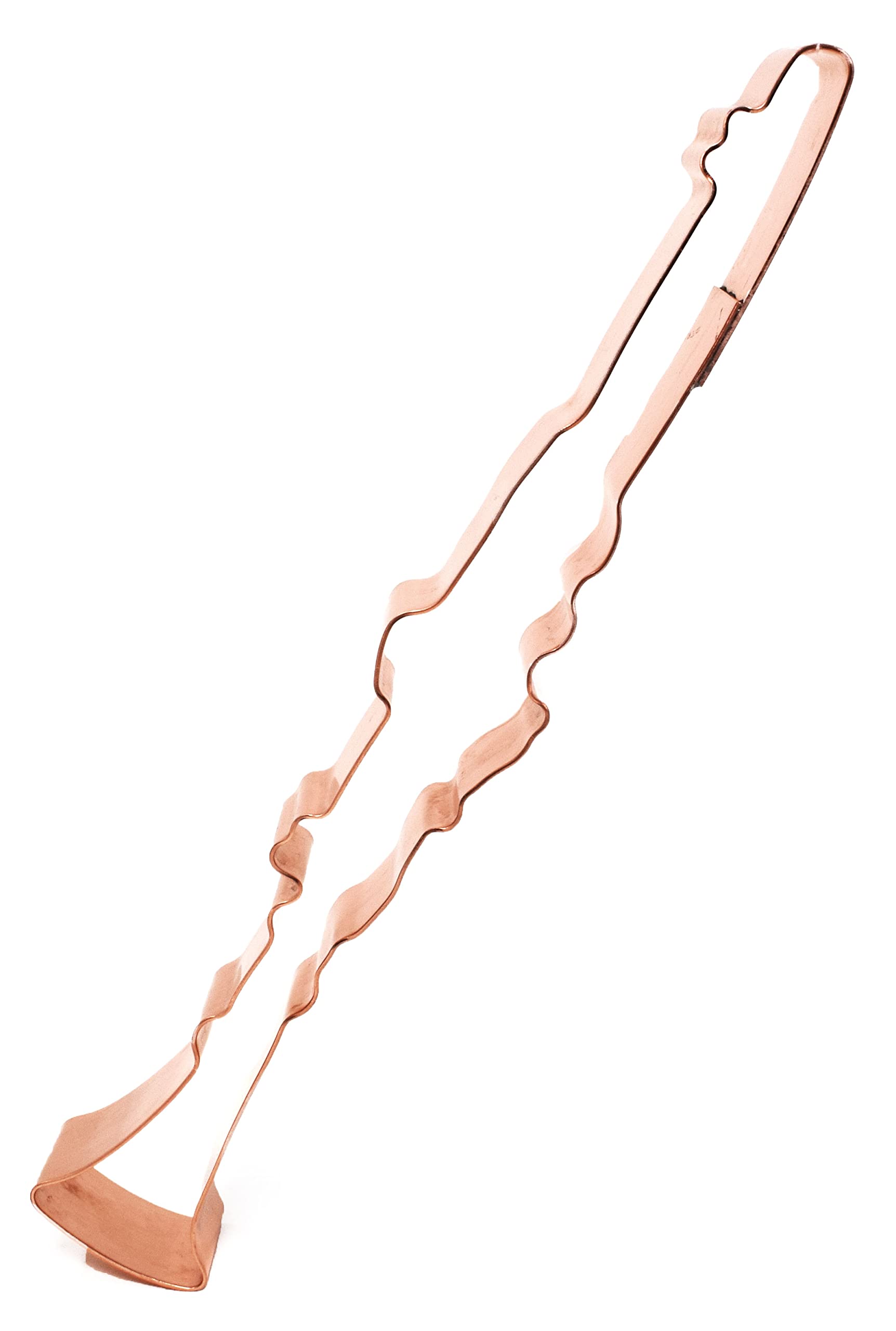 Clarinet Musical Instrument Cookie Cutter 6.75 X 1 Inches - Handcrafted Copper By The Fussy Pup
