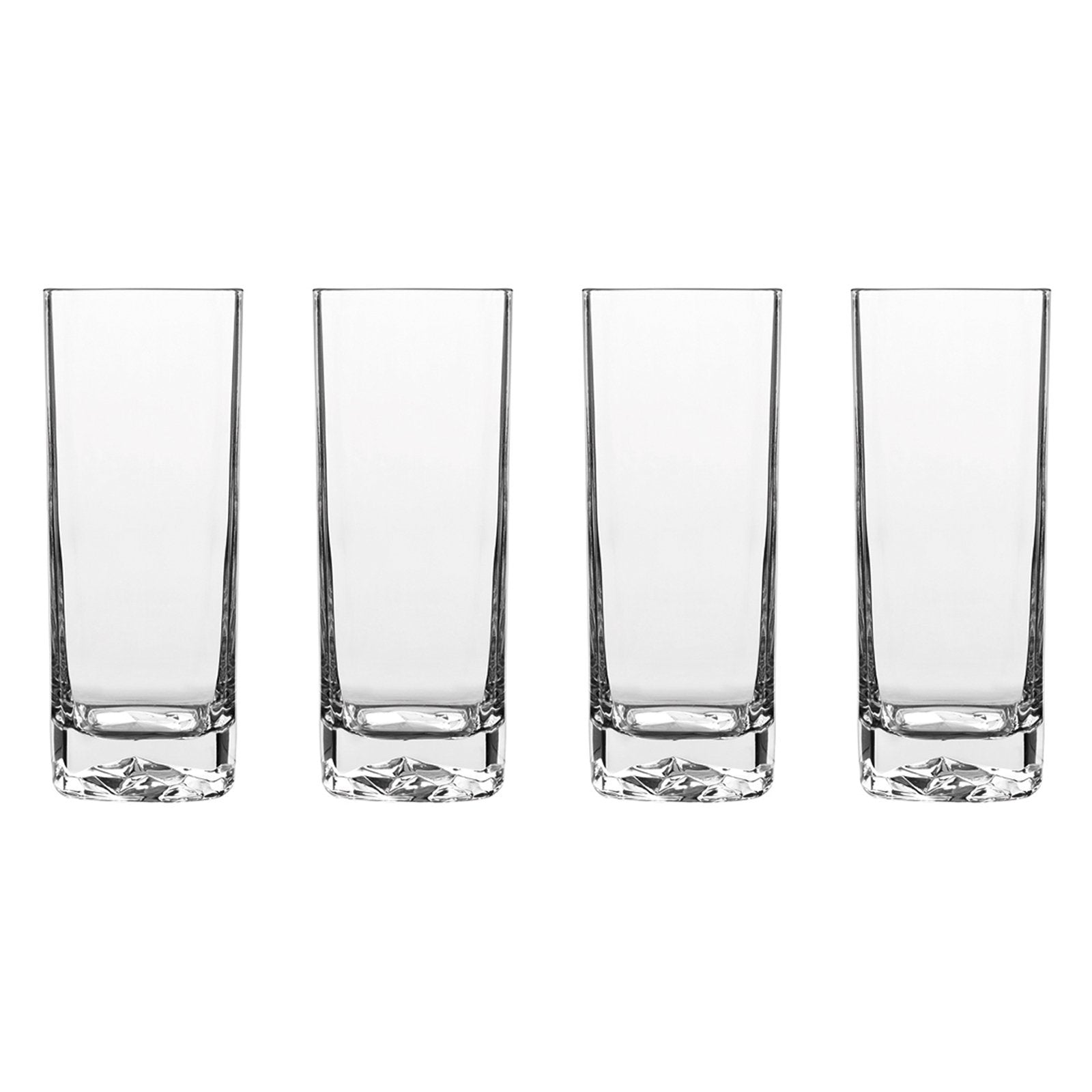 Luigi Bormioli On The Rocks 15 Oz Beverage Drinking Glasses (Set Of 4), 4 Count (Pack Of 1), Clear