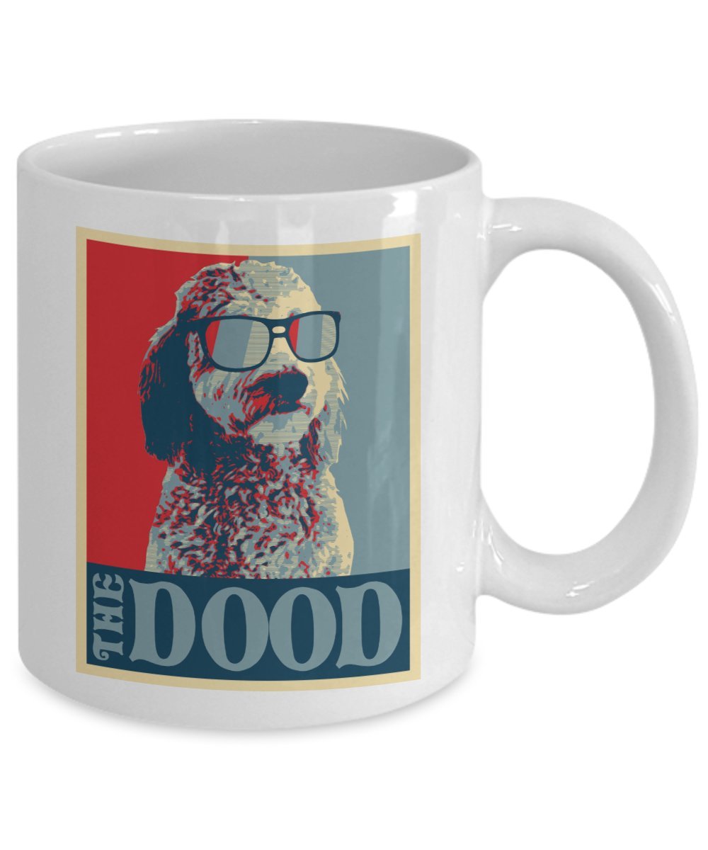 Snowdog Tees The Dood Goldendoodle Coffee Mug, 11 Oz.