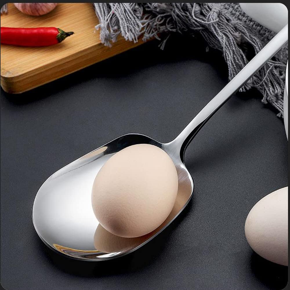 Siaiqiang X-Large Serving Spoons Set,Foodgrade 18/8 Stainless Steel Serving Spoons,11.4 Inch Large Serving Utensils Of Spoons Se