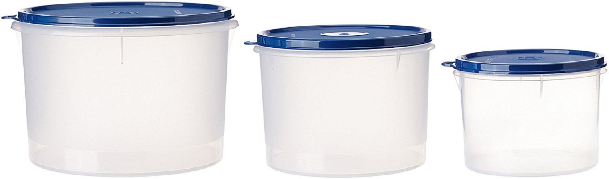 Signoraware Storage Container Set, 3-Pieces, Blue